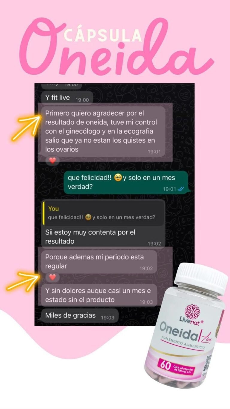 Testimonio: Oneida Live