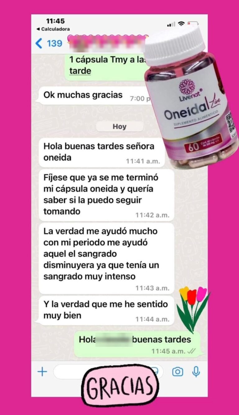 Testimonio: Oneida Live