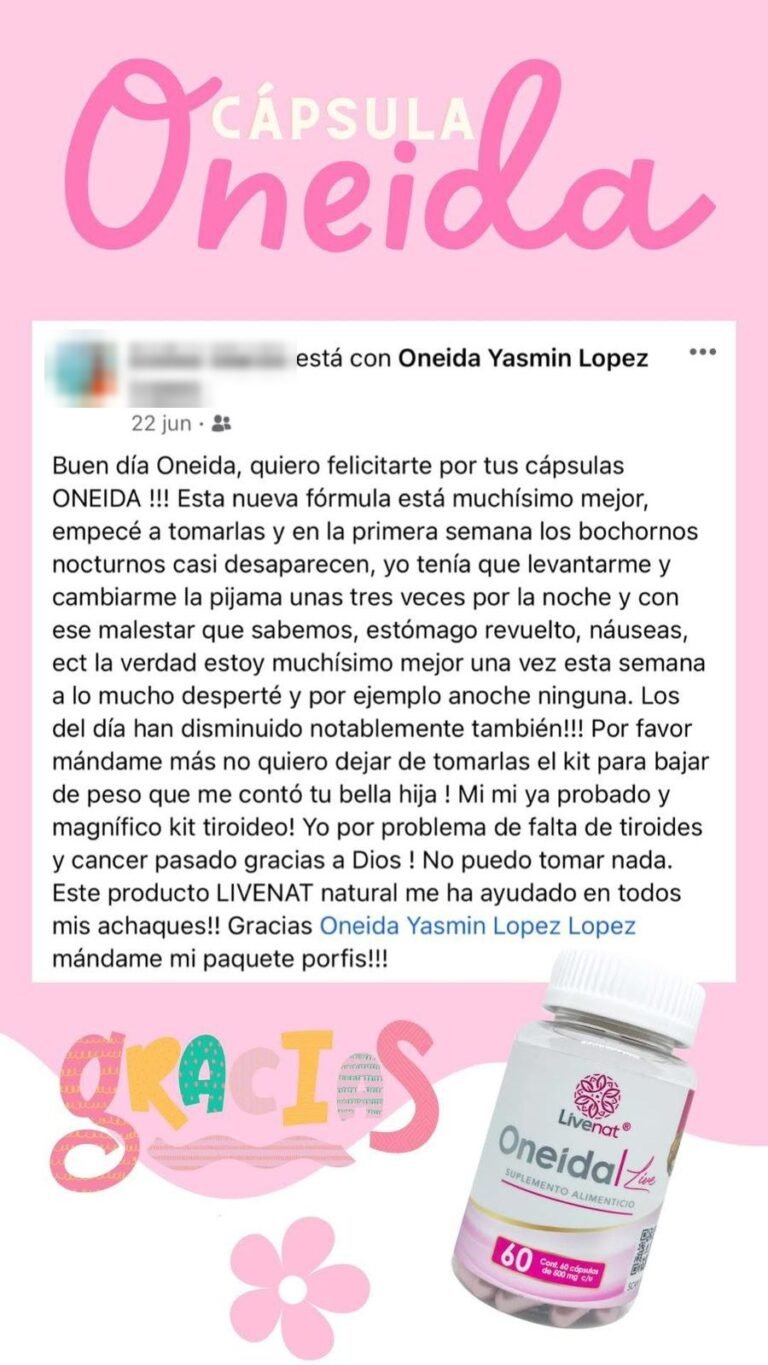 Testimonio: Oneida Live