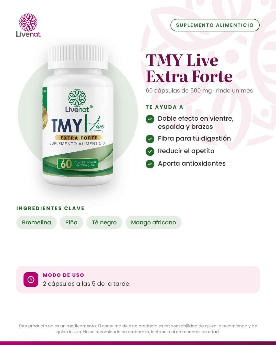 TMY Live Extra Forte - Imagen 2